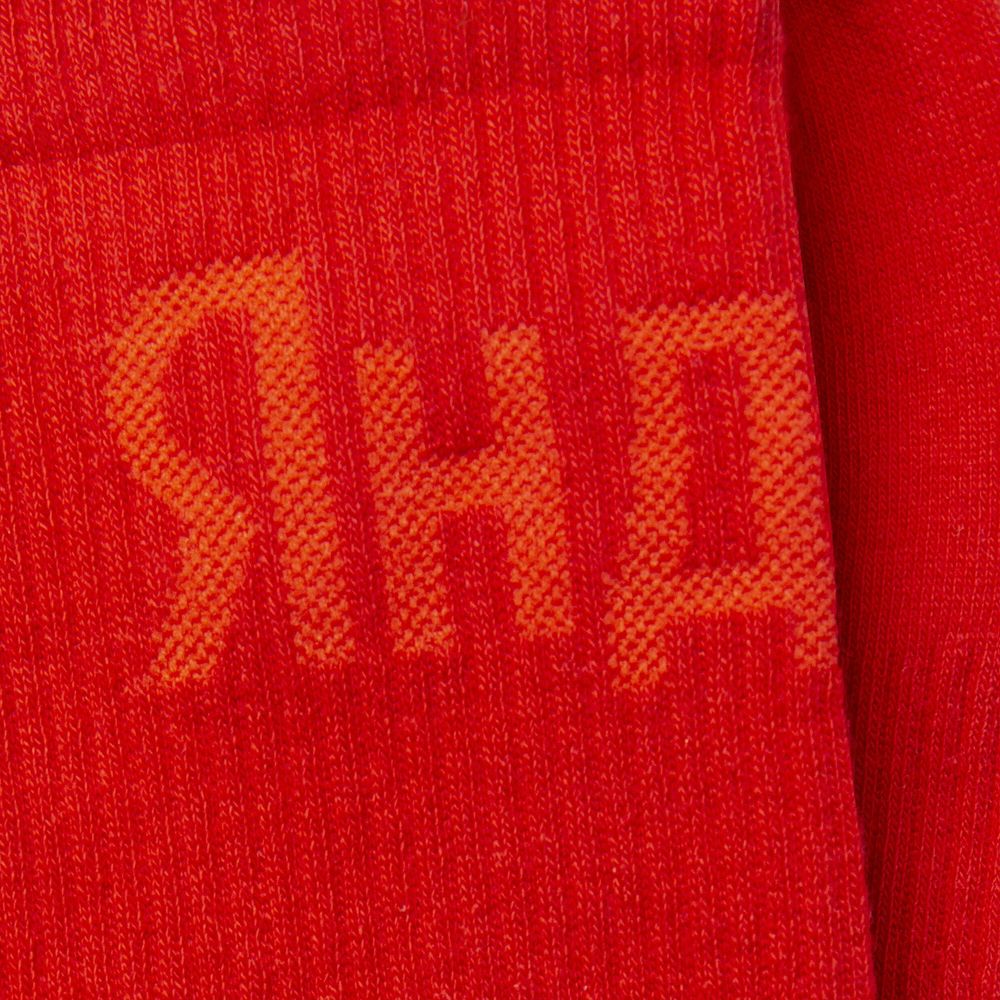 Носки Яндекс высокие красные