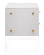 Серая прикроватная тумба “Берк”