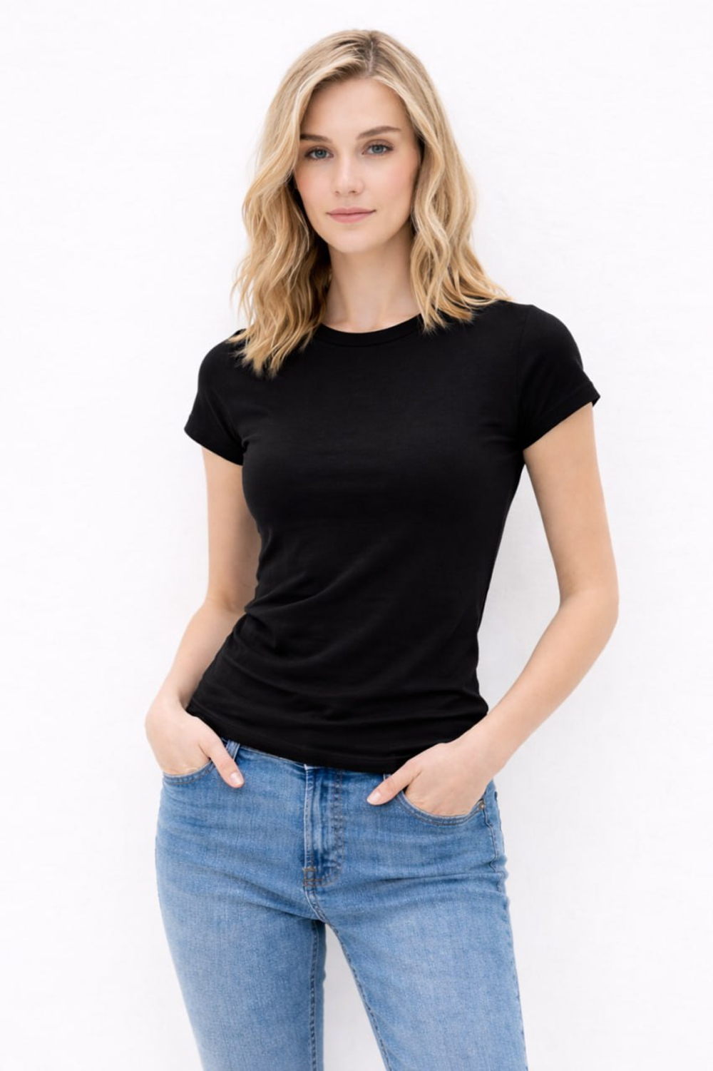 Футболка женская приталенная