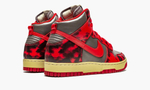 Nike Dunk High "1985 Red Acid Wash"