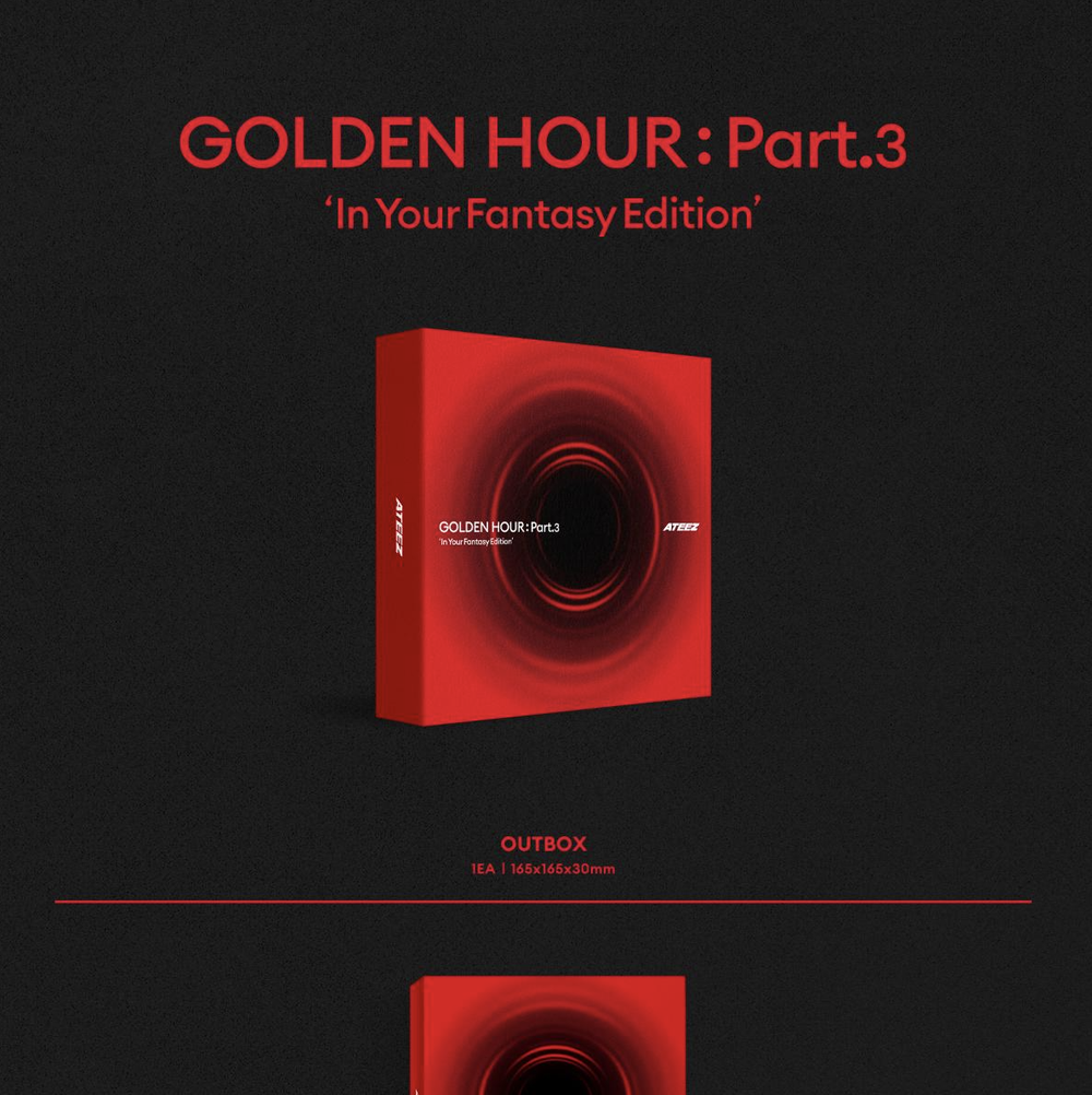 Альбом GOLDEN HOUR : Part.3 'In Your Fantasy Edition' (с автографом)