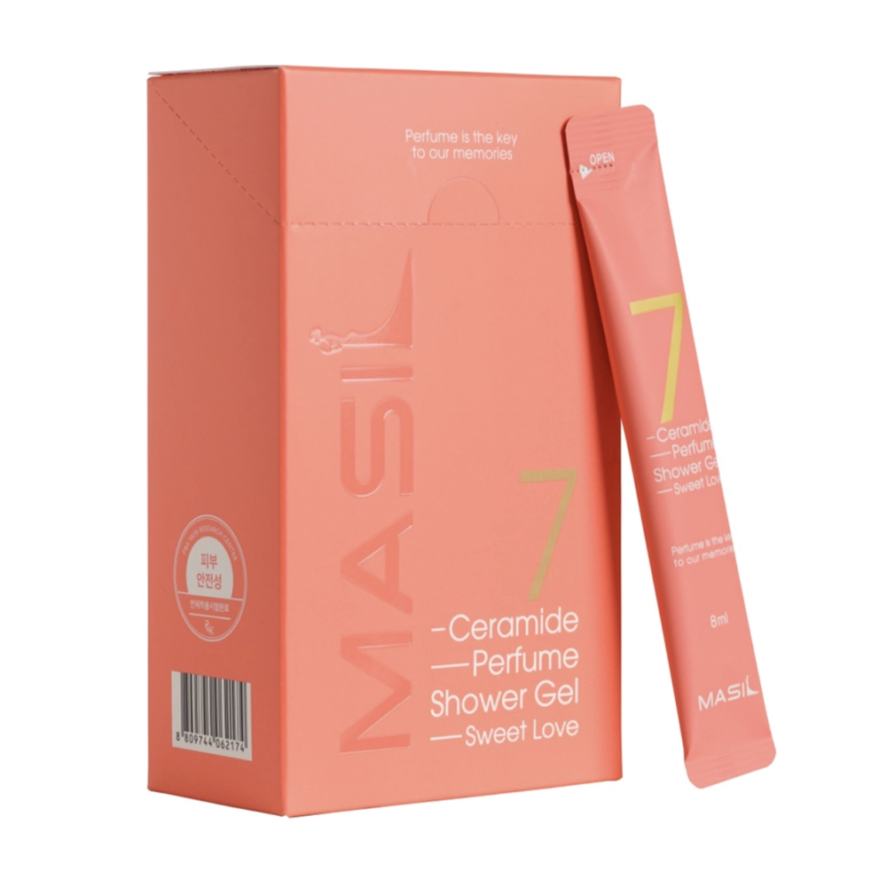 Гель для душа AllMasil 7 Vegan Ceramide perfume Shower gel stick 8 мл