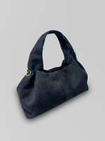 Сумка 99611 замшевая с короткой ручкой и длинным ремешком в комплекте