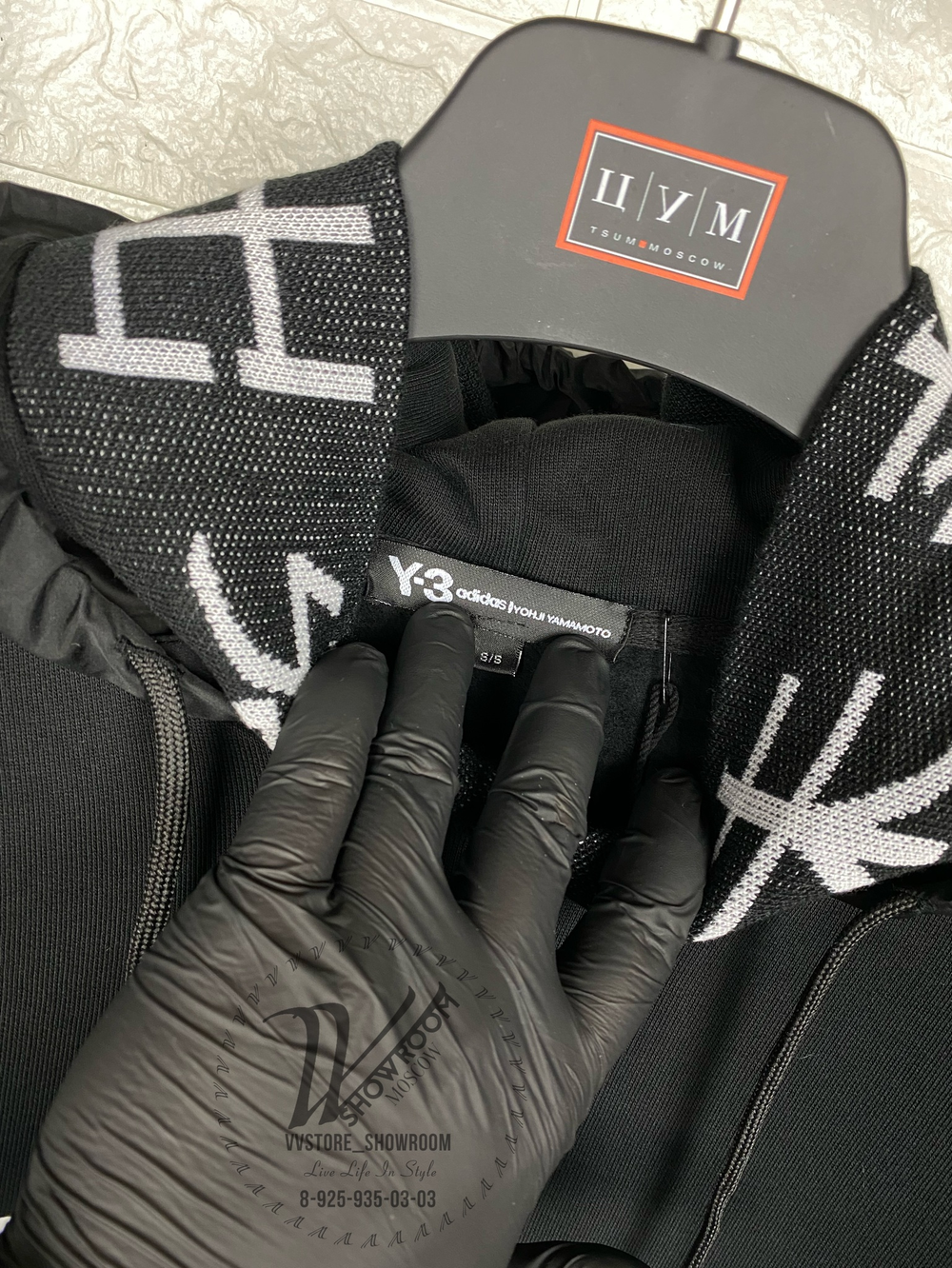 Худи Y-3 Adidas Yamamoto