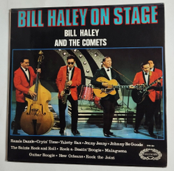 Винтажная виниловая пластинка LP Bill Haley And The Comets Bill Haley On Stage (UK 1968)