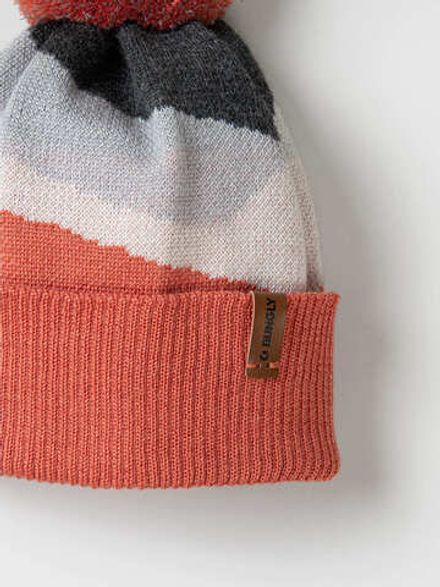 Шапка из смесовой шерсти "Актив Коралл"