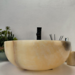 Раковина из оникса Bowl Yellow TinLip BO-62971 40*40*15 140