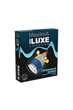 Презервативы Luxe Maxima Глубинная бомба, 1 шт