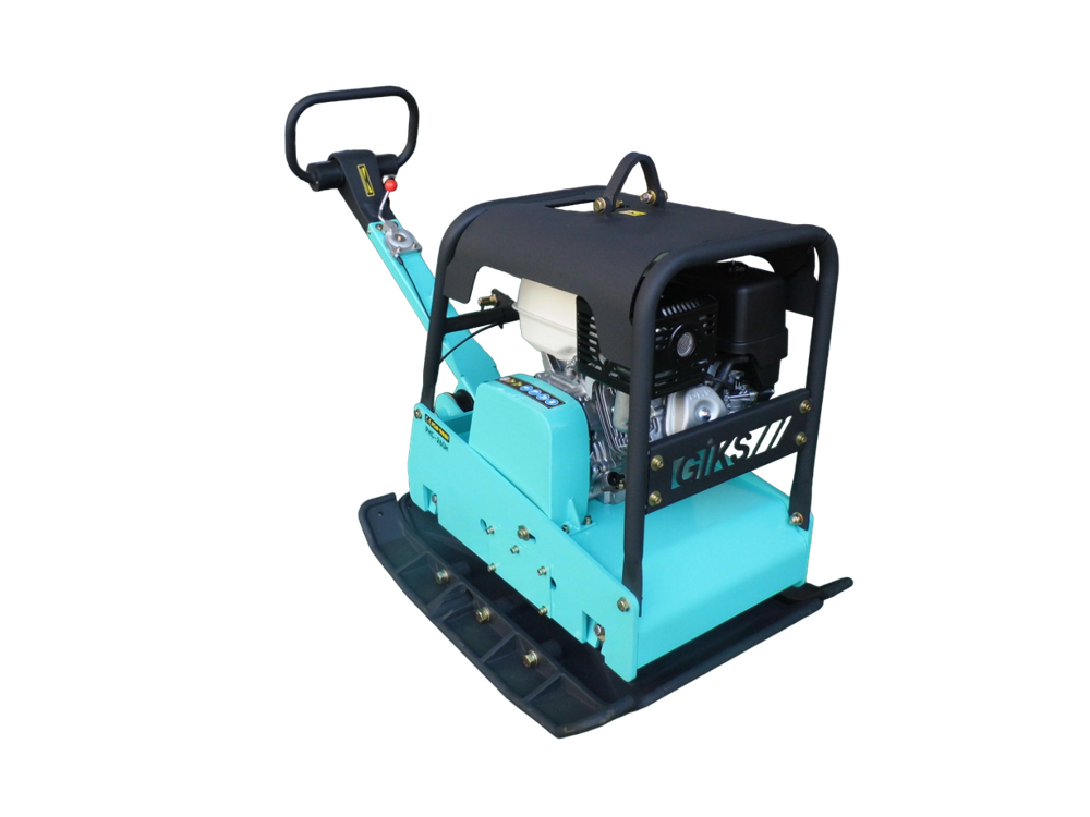 Виброплита реверсивная GIKS PHC-260H гидравлика - [260 кг / 38 кН / Honda GX390] ручной старт