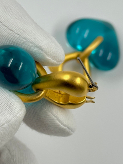 Серьги с подвесками в виде сердец Givenchy