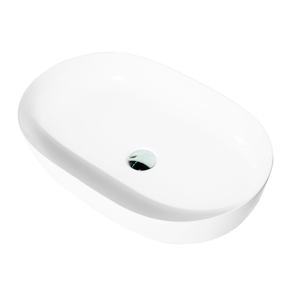 Раковина керамическая накладная Art&Max AM5415-W