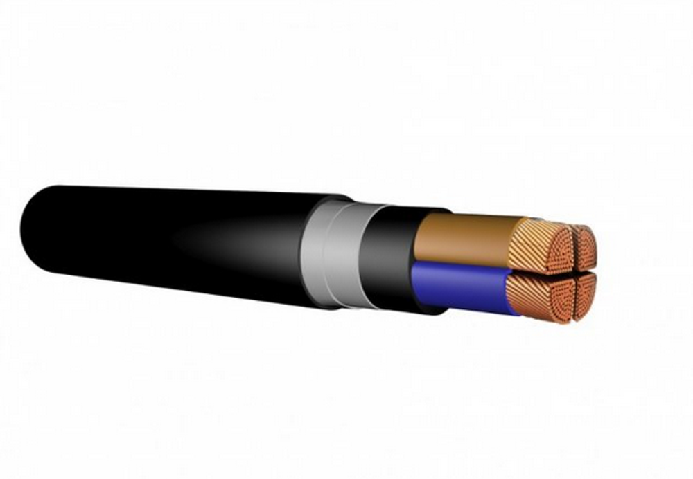Кабель медный силовой бронированный ВБШвнг(А)-LS 4х150-1 (мн) ГОСТ