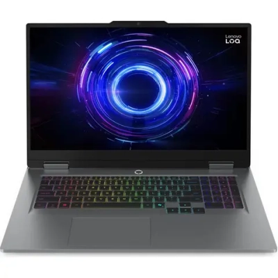 Ноутбук Lenovo LOQ 17IRX10 Core i5 13450HX 16Gb SSD512Gb NVIDIA GeForce RTX5050 8Gb 17.3" IPS FHD (1920x1080) без ОС grey WiFi BT Cam (83JH0089RK)