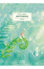Блокнот (скетчбук) «Девочка из ракушки: Полет бабочки»