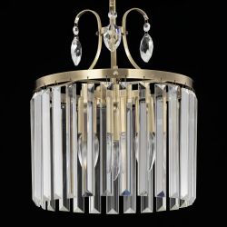 Citilux Инга CL335133 Люстра хрустальная подвесная Бронза