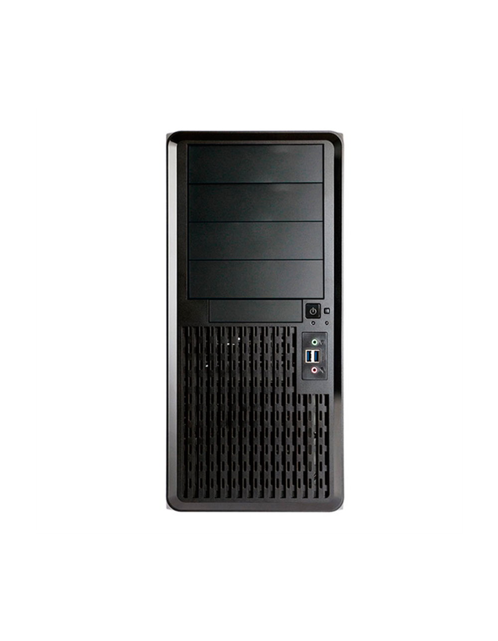 Midi Tower InWin PE689 Black 650W B65E 80plus Bronze USB3.0*2+A(HD)+front fan 120mm*1+rear fan 120mm*1+ 2*2SATA+1*1SATA / holes for SL20” RACKMOUNT