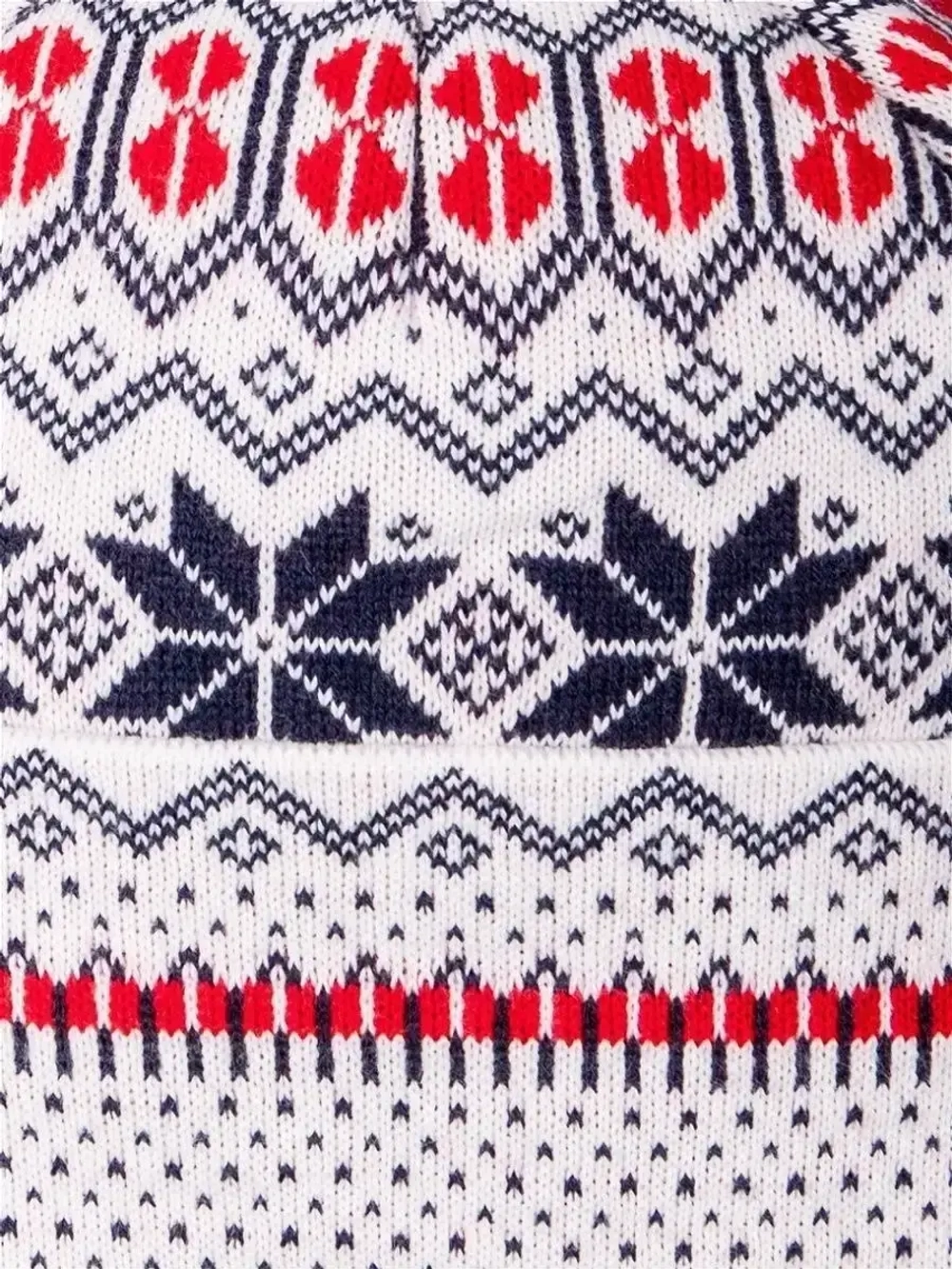 Шапка зимняя мужская вязаная