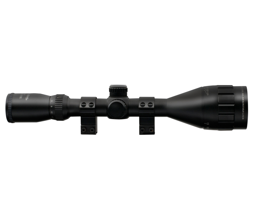 Mounmaster 4-12x50 AO сетка HMD (Half Mil Dot), 25,4 мм, кольца на ласточкин хвост, отстройка от параллакса, азотозаполненный NMM41250AON