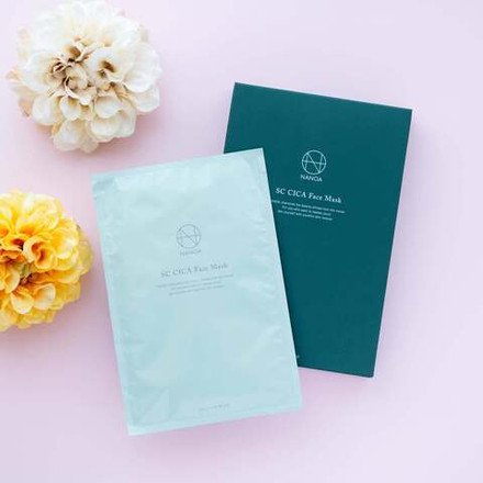 Тканевая маска с центеллой азиатской и стволовыми клетками NANOA SC Cica Face Mask