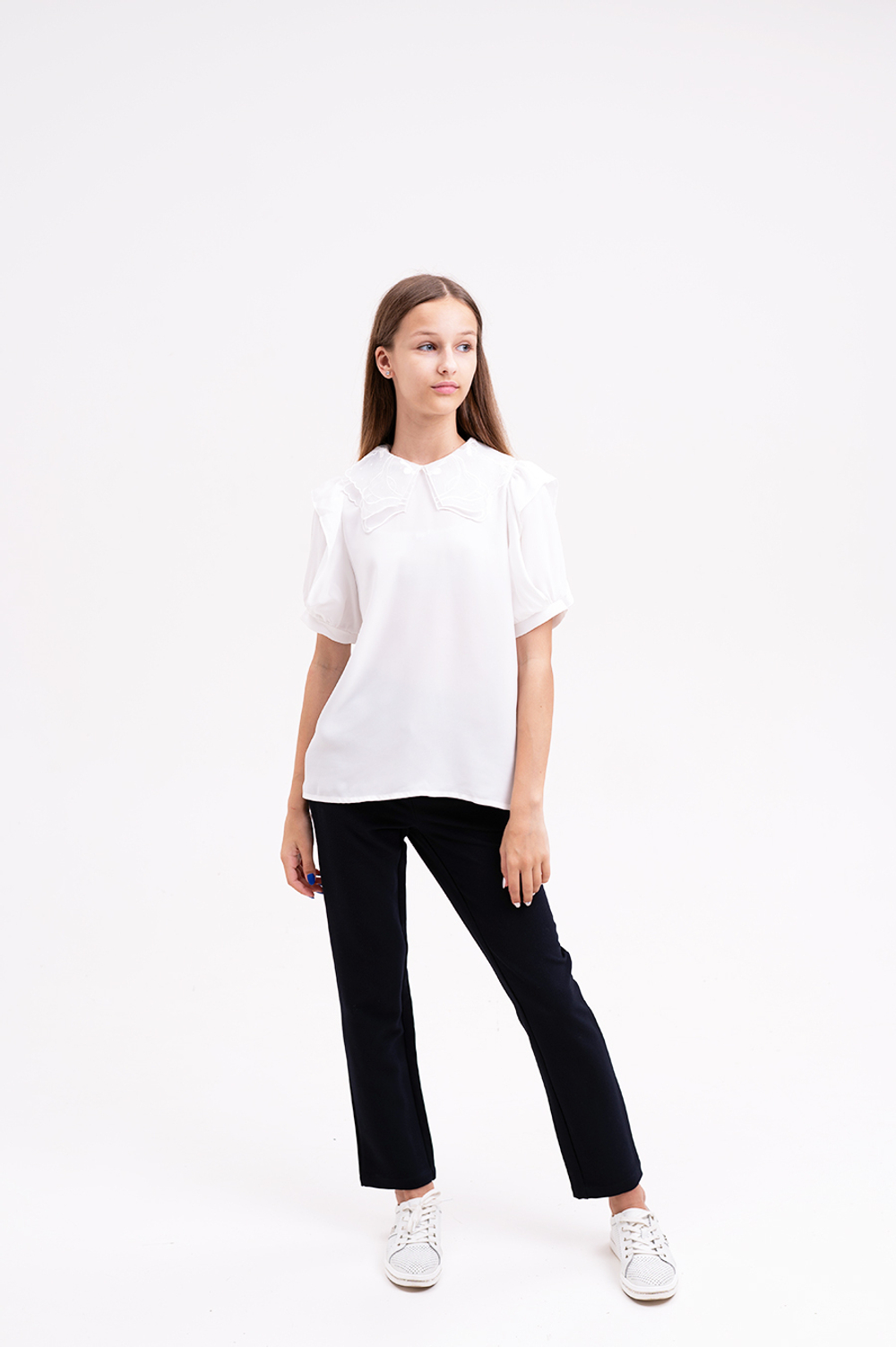 Блуза к/р швейн. д/д DELORAS C63606S