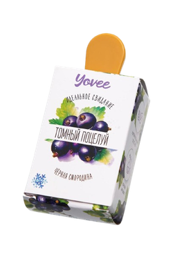 Yovee - Томный поцелуй - охлаждающий бальзам для губ, Черная смородина