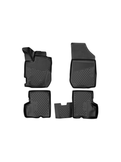 Коврики в салон для RENAULT Kaptur (Ip), 2020-, 4 шт. (Повышенная устойчивость, повышенная износостойкость) FORMAT.3DA58986210K.FL