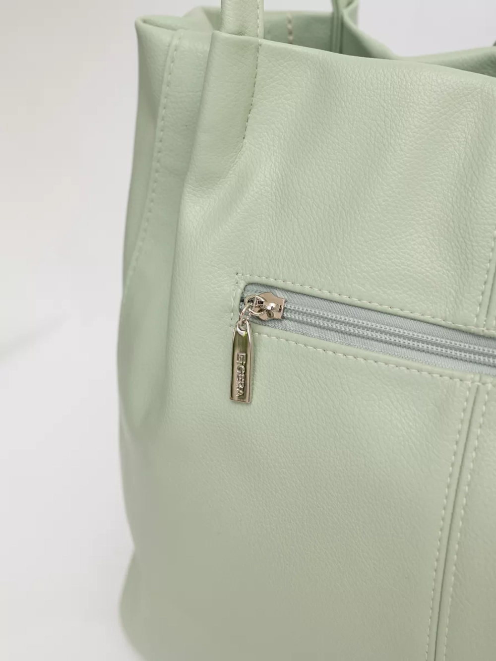 Сумка большая через плечо шоппер мешок