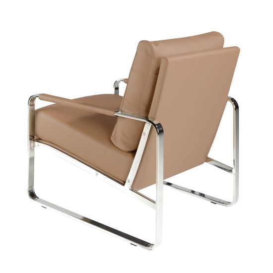 Кресло SF399/5046 из экокожи цвета норки