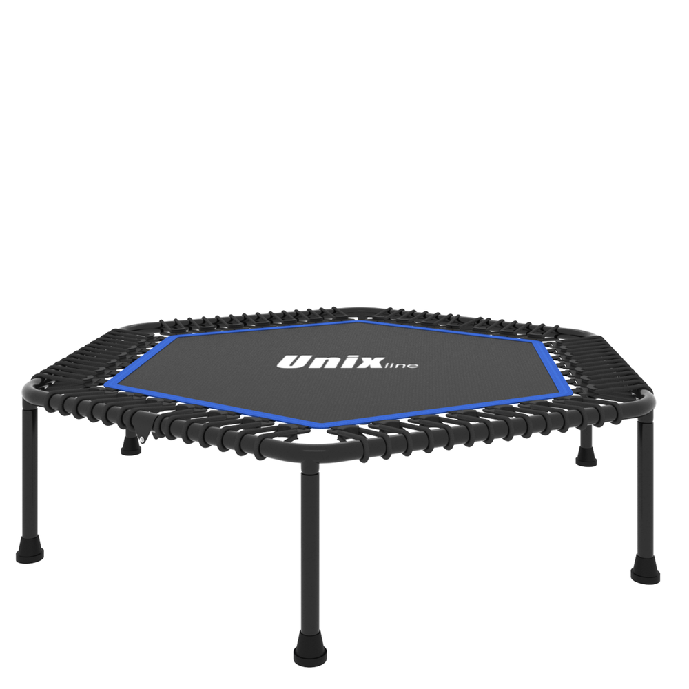 Батут UNIX Line FITNESS Lite Blue (130 cm)