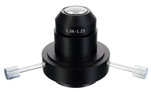 Конденсор темного поля (масляный, NA 1,36–1,25) для микроскопов Levenhuk MED 30/35/40/45