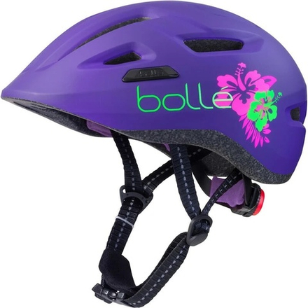 Арт 32001 Шлем велосипедный STANCE JUNIOR фиол цвет мат  XS 47-51 см