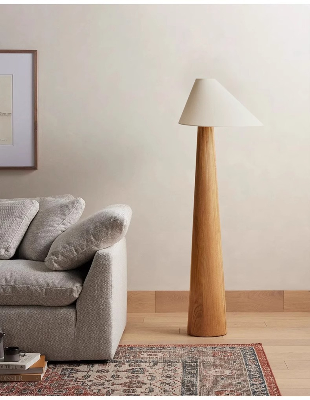 design Floor lamp Alvin Teak by McMullin & Co