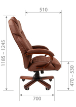 Офисное кресло CHAIRMAN 406 N, экокожа