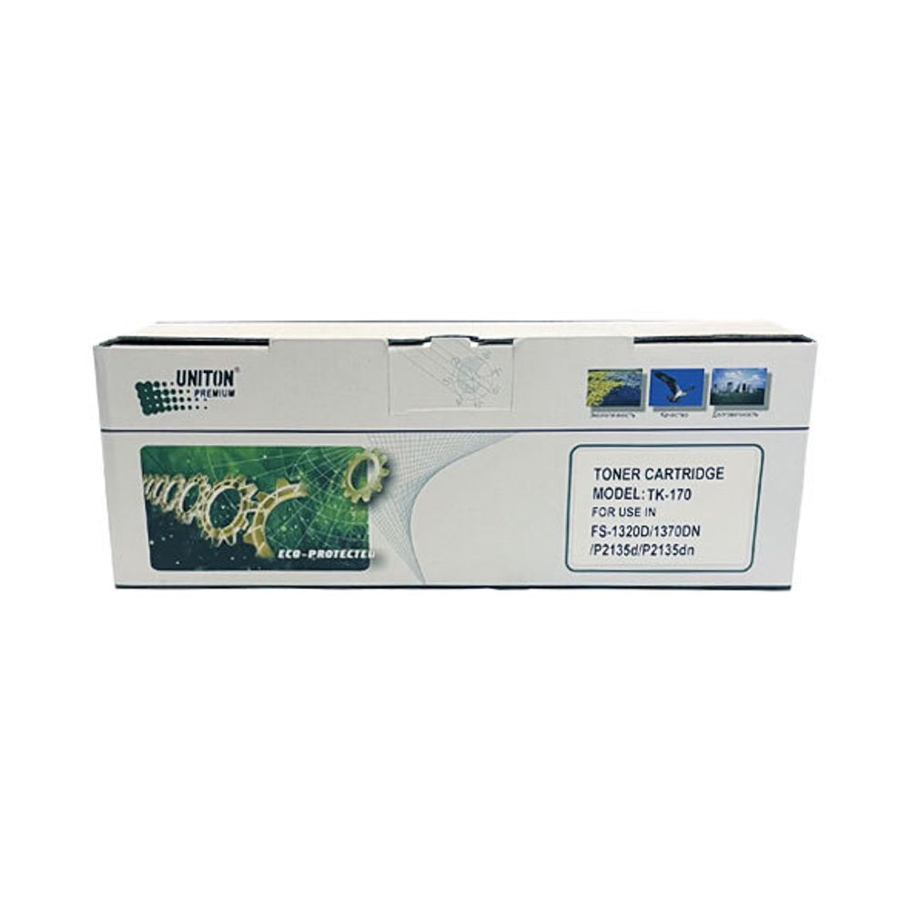 Тонер-картридж UNITON, аналог KYOCERA TK-170 для FS-1320D/1370DN (7,2K, UED-01 TOMOEGAWA) Premium Eco