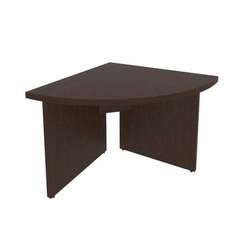 First Угловой модуль переговорного стола левый KPR-4 (L) Венге Цаво 900*900*765