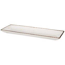 БЛЮДО BRONCO "NATURE" ПРЯМОУГОЛЬНОЕ 40,5*13,5*2,5 СМ (КОР=12ШТ.) МАЛ. УП. = 2 ШТ