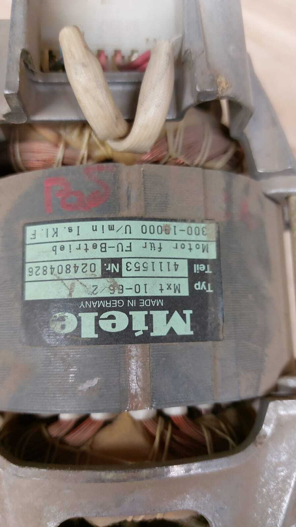 Двигатель стиральной машины Miele 10-66/2 б/у