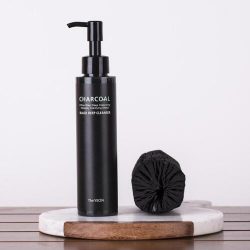 TheYEON Масло очищающее с древесным углём - Charcoal black deep cleanser, 150мл