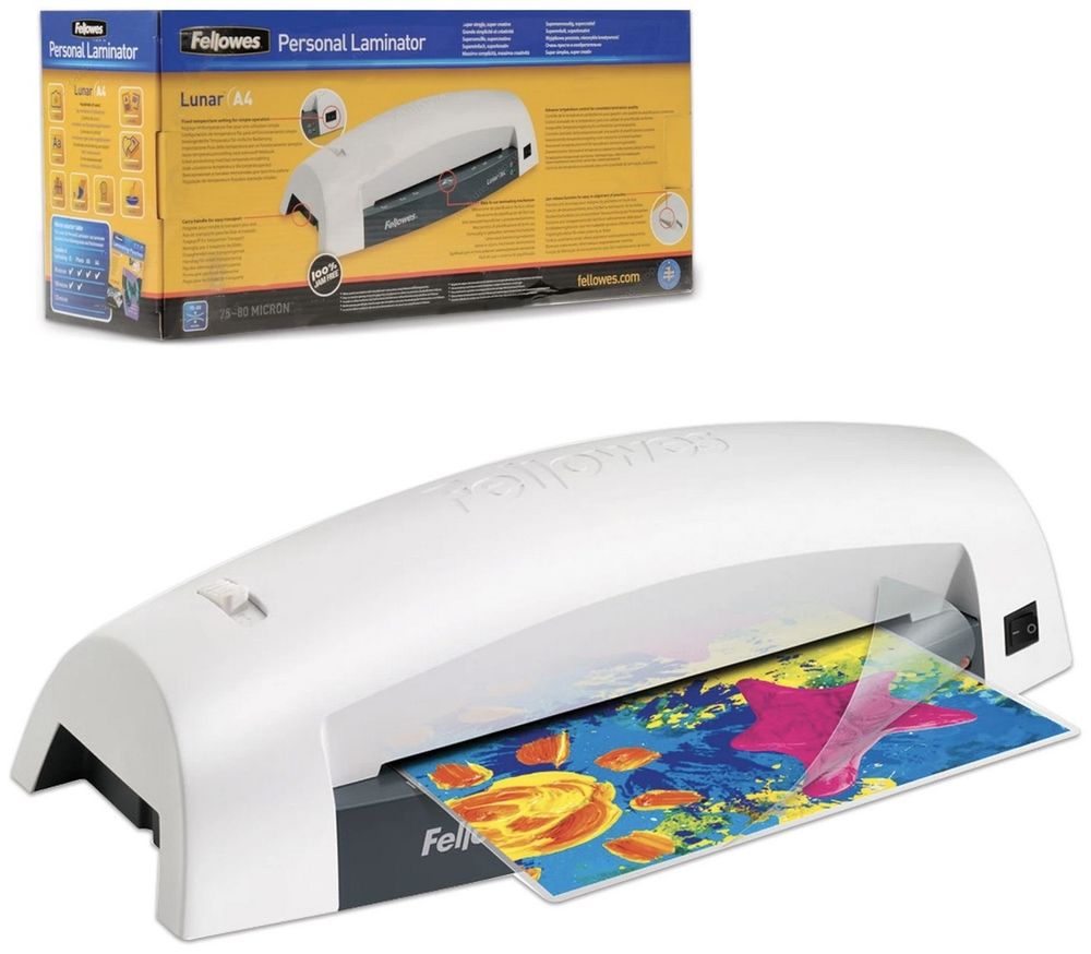 Ламинатор Fellowes Lunar A4 FS-5715601 белый Ламинатор Fellowes Lunar A4 FS-5715601 белый
