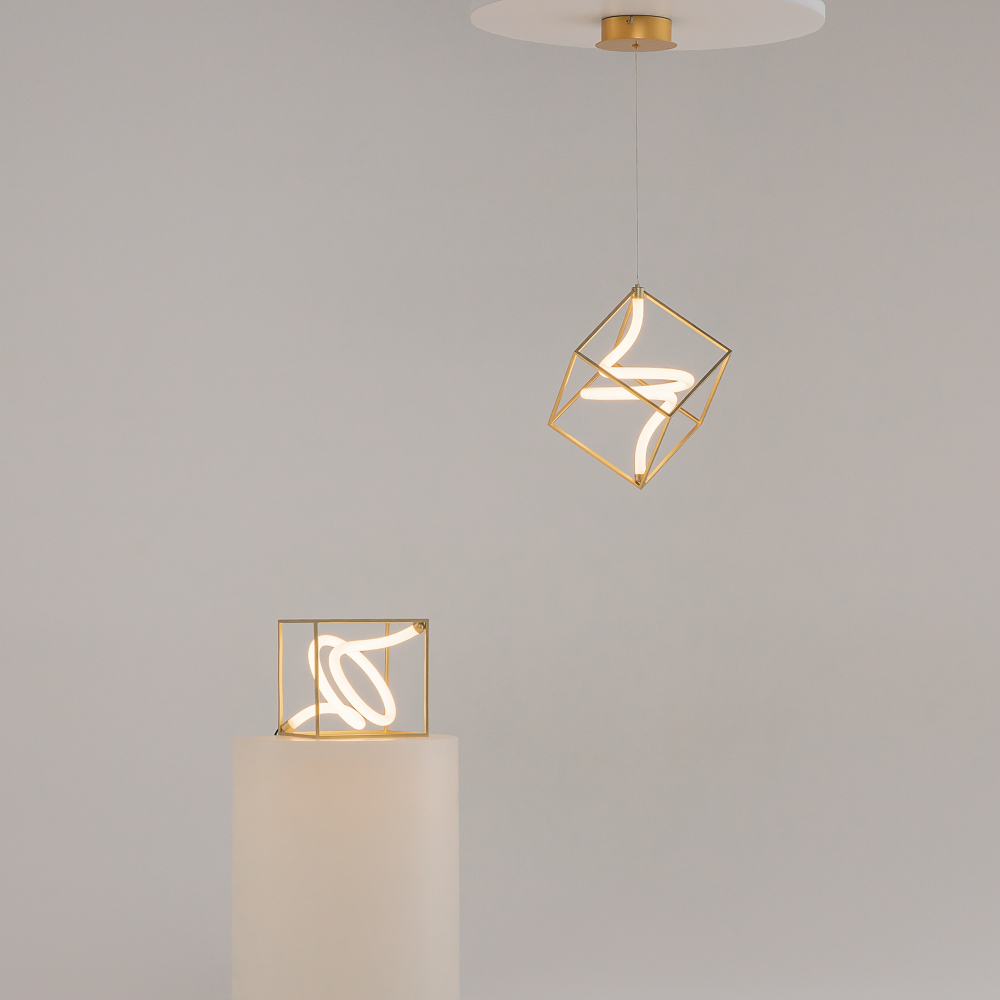 Подвесной светодиодный светильник Maytoni Membrane MOD345PL-L11BS3K