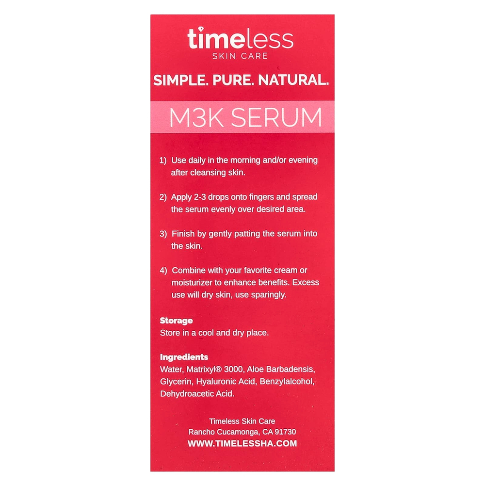 Timeless Skin Care, Сыворотка Matrixyl® 3000, 30 мл (1 жидк. унц.)