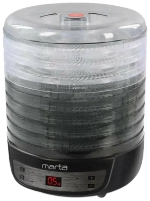 Электросушилка для овощей и фруктов Marta MFD-8208PS (q)