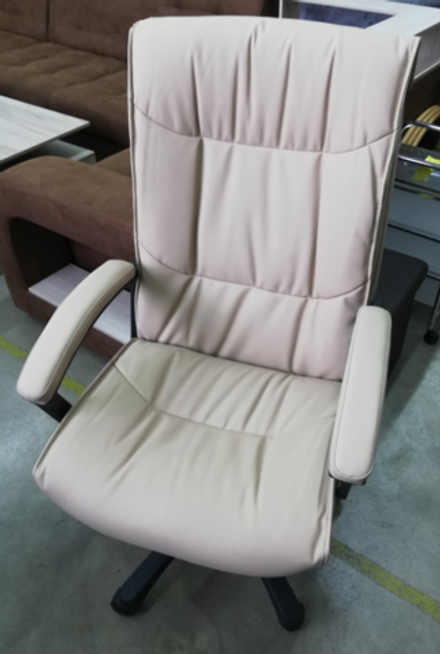 Кресло Фортуна-5 (6) к/з бежевый Мех качания п Директор (в разборе)