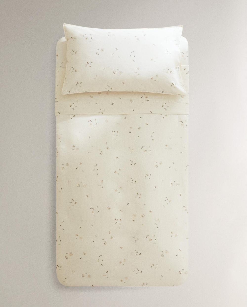 Пододеяльник Zara Home, хлопок 100%, однотонный, 2601/088