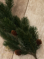 Еловая ветка 61 см искусственная