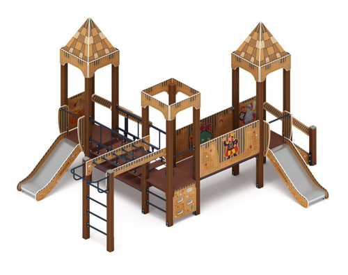 Детский игровой комплекс Королевство (Картонное) ДИК 1.15.08-22 H=750