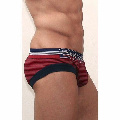 Мужские трусы брифы красные 2xist Red Brief XIS0020