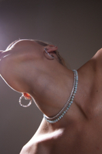 Колье из натурального камня Ларимар