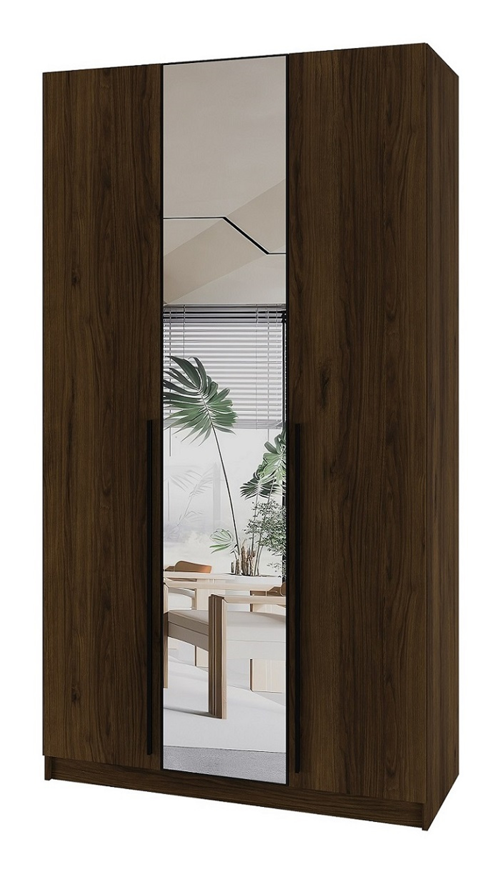 Шкаф 3С/2200 Зеркало ЭЛЬТОН