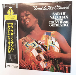 Винтажная виниловая пластинка LP Sarah Vaughan and The Count Basie Orchestra Send In The Clowns (Japan 1981)